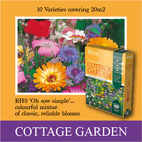 Mr Fothergills RHS Cottage Garden Seeds