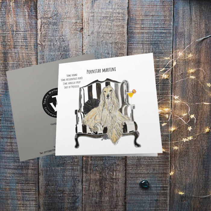 Pornstar Martini Greeting Card