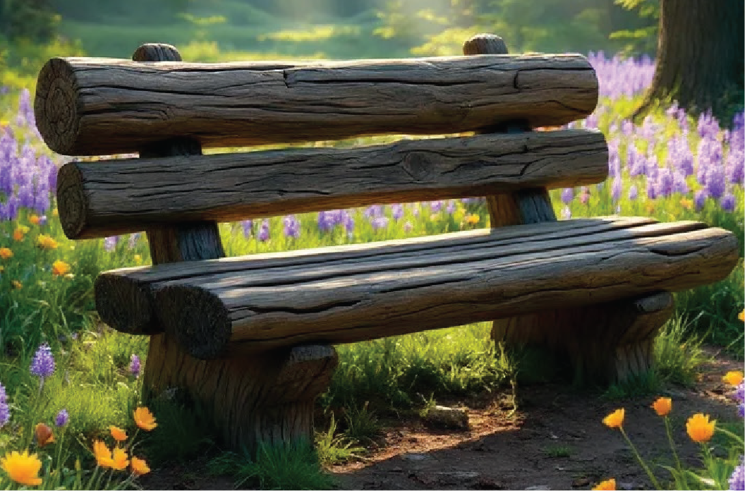 Wooden Memorial Garden Benches