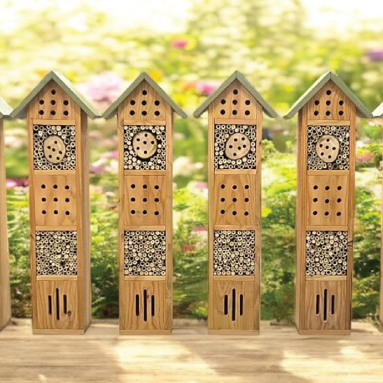 Bug Hotels, Bee and Butterfly Houses