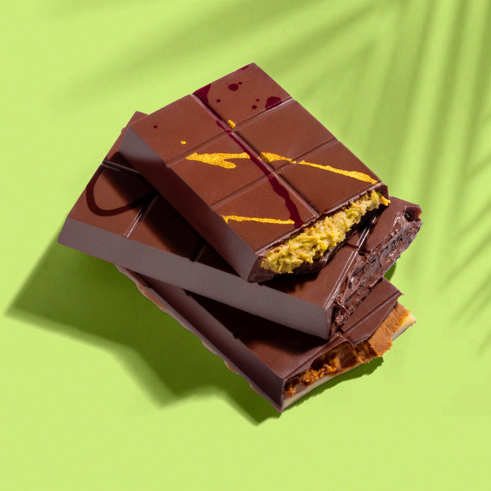 Dubai Award Winning TikTok Sensation Pistachio Knafeh 190g Chocolate Bars