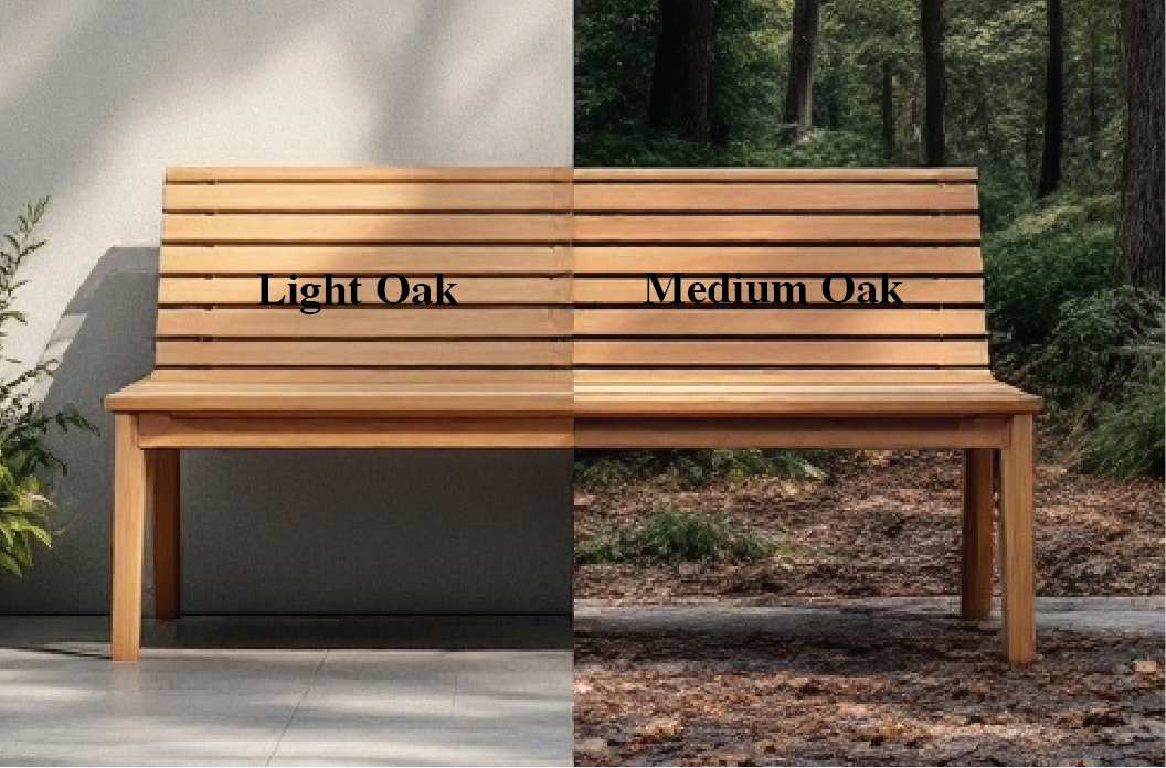 Wooden Memorial Hereford Wood Bench