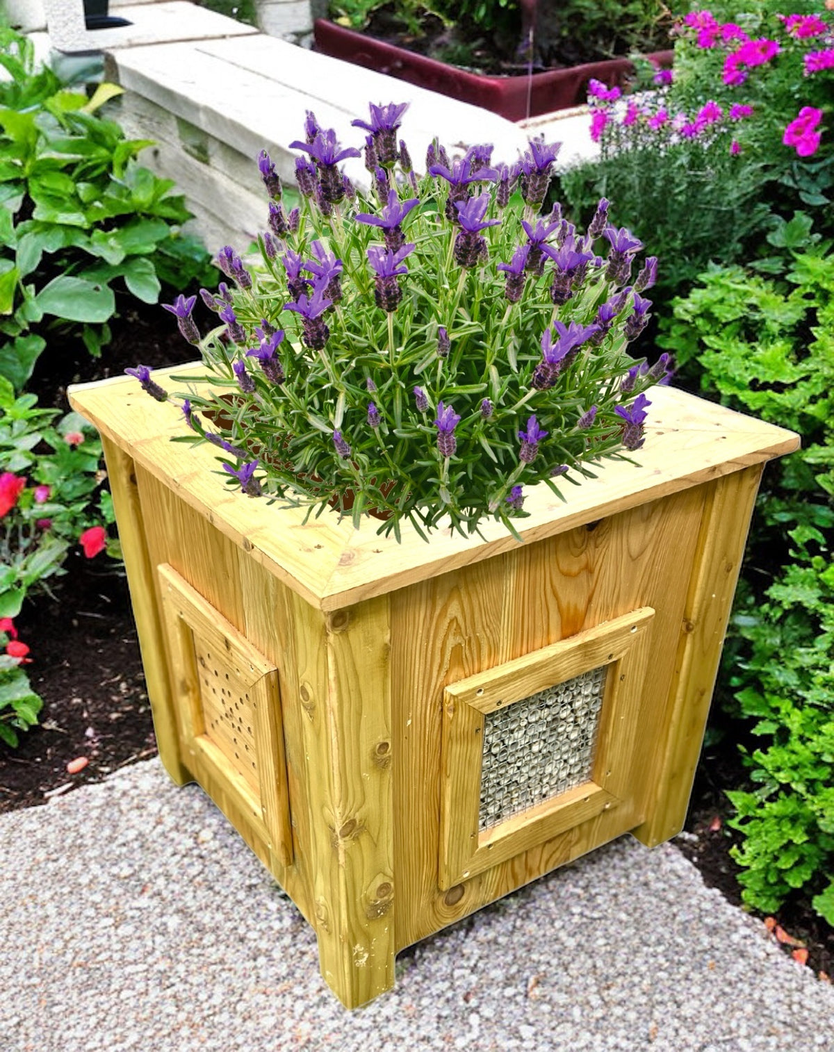 Thor Insect Hotel and Flower Planter — Restore The Planet Solutions Ltd