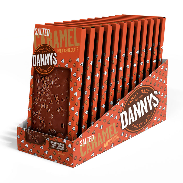 Salted Caramel 80g Chocolate Bars