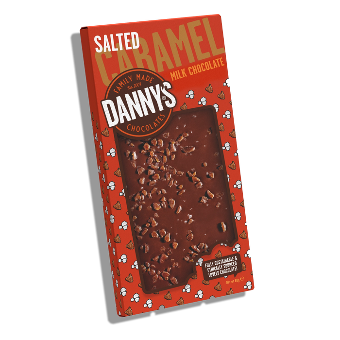 Salted Caramel 80g Chocolate Bars