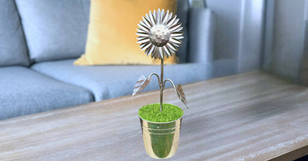 Sunflower Pot
