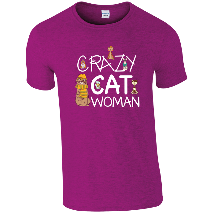 Crazy Cat Woman T-Shirt