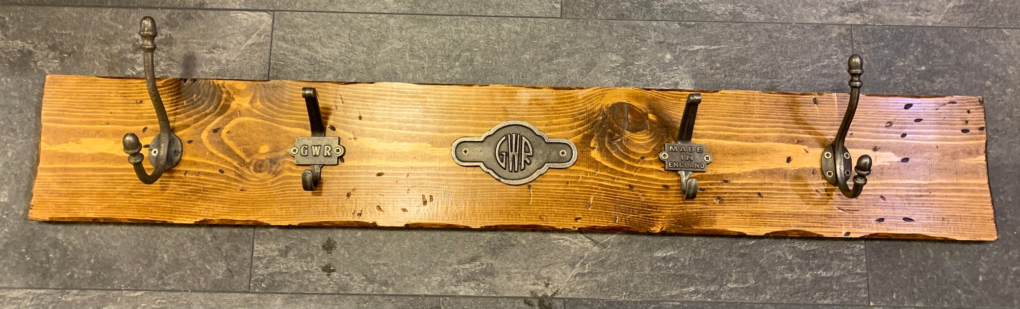 GWR Train Pine Coat Rack — Restore The Planet Solutions Ltd