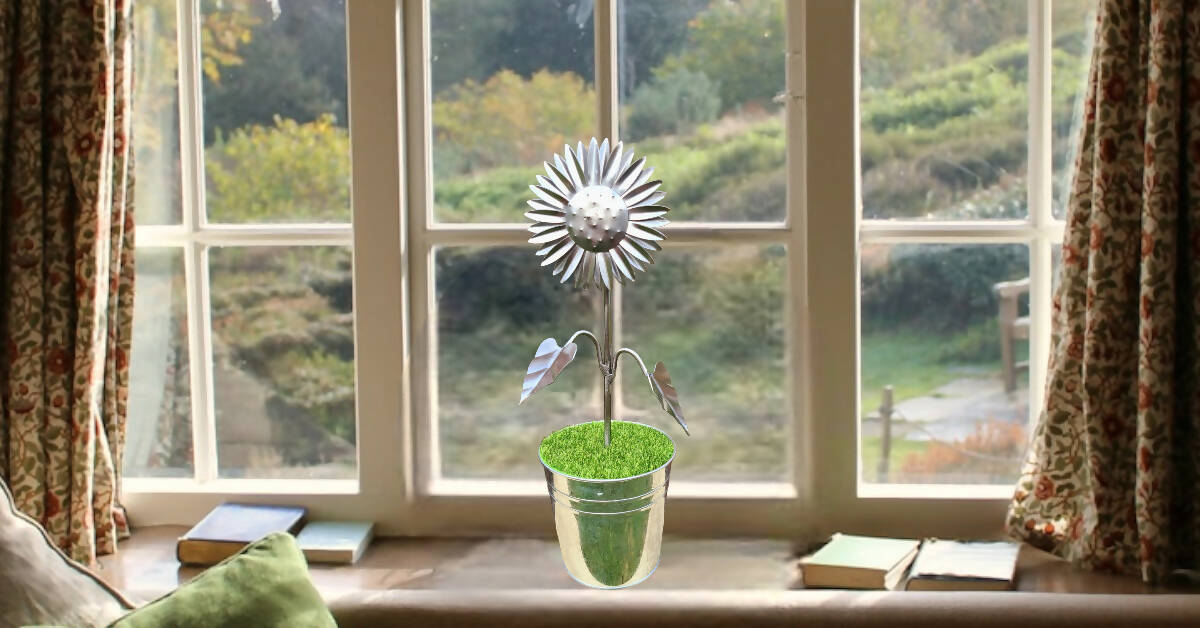 Sunflower Pot