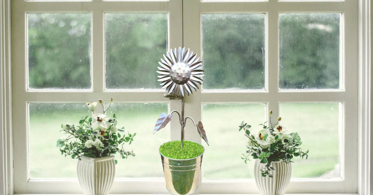 Sunflower Pot
